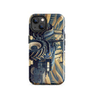 The Tractor Mugs Store iPhone 14 New Holland TM 155  | Art Deco Tough Case for iPhone® Quality Farmers Merch