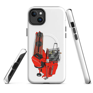 The Tractor Mugs Store iPhone 14 Plus 1994 Massey Ferguson 32 Combine Harvester | MagSafe® tough case for iPhone® Quality Farmers Merch