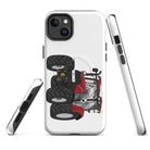 The Tractor Mugs Store iPhone 14 Plus Case IH Maxxum 150 Activedrive 8 | MagSafe® tough case for iPhone® Quality Farmers Merch