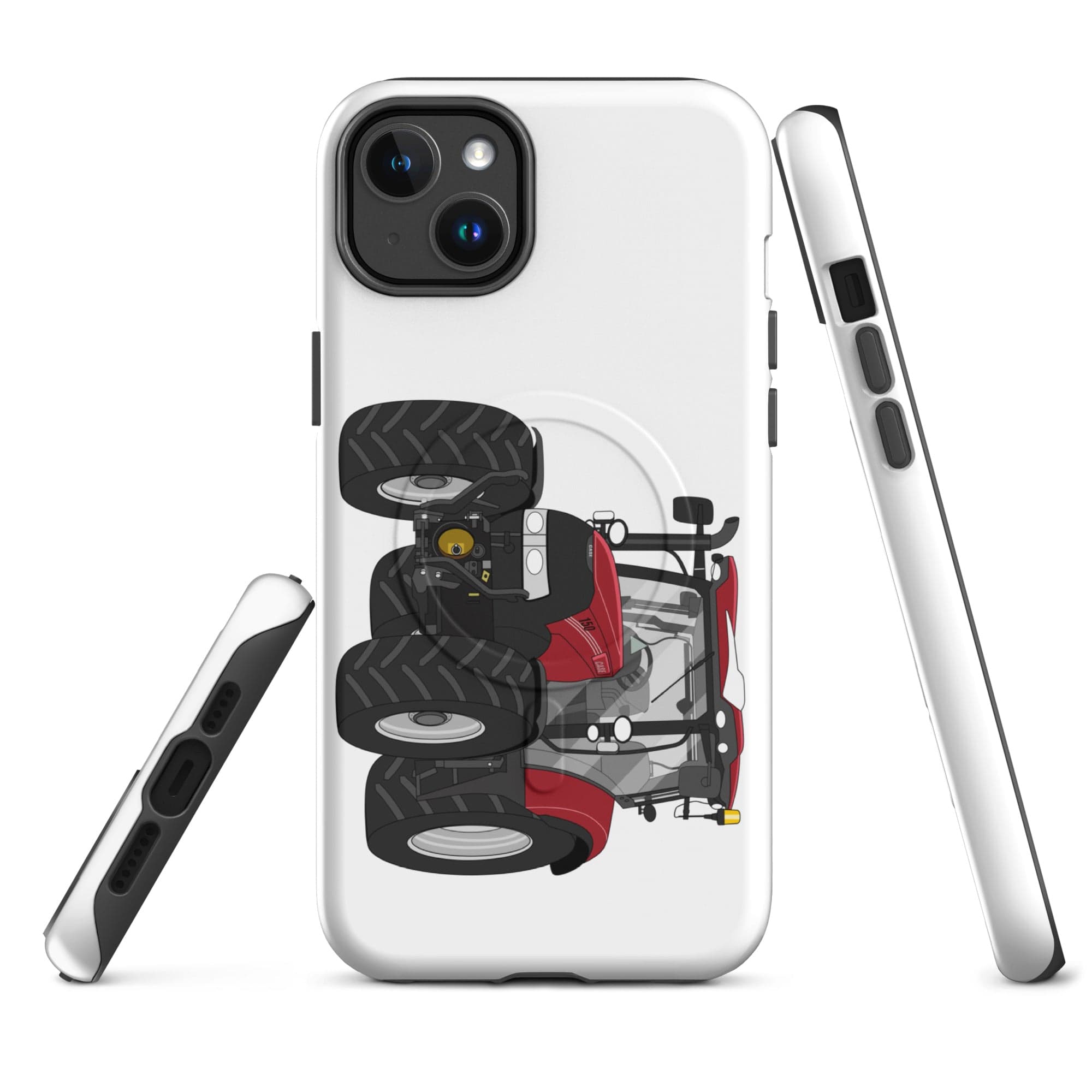The Tractor Mugs Store iPhone 14 Plus Case IH Maxxum 150 Activedrive 8 | MagSafe® tough case for iPhone® Quality Farmers Merch