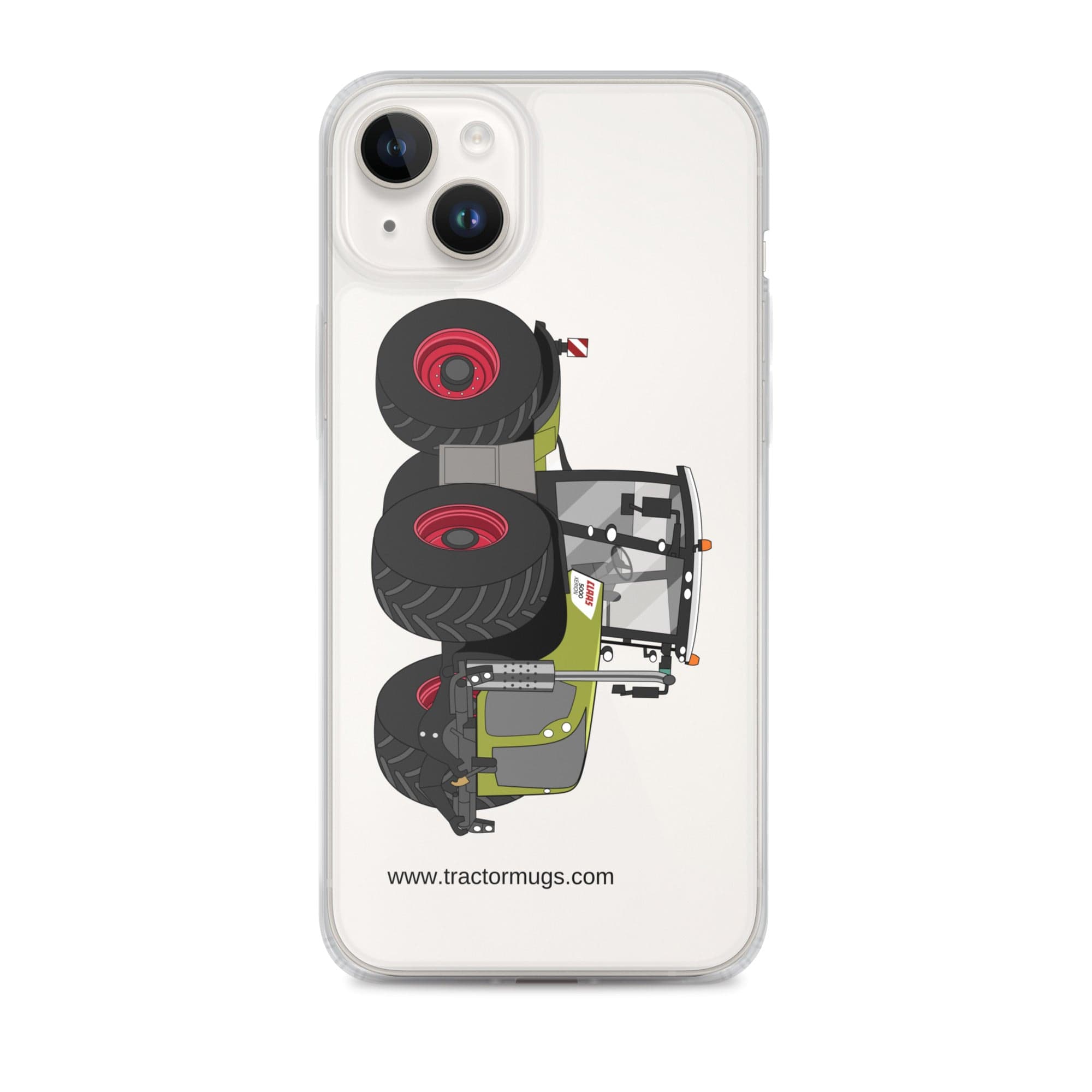 The Tractor Mugs Store iPhone 14 Plus Class Xerion 5000 | Clear Case for iPhone® Quality Farmers Merch