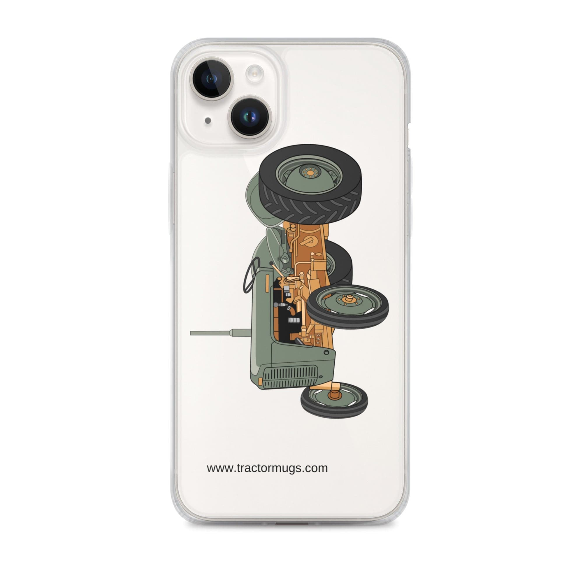 The Tractor Mugs Store iPhone 14 Plus Ferguson FE 35 | Clear Case for iPhone® Quality Farmers Merch