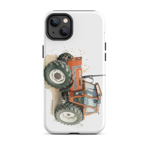 The Tractor Mugs Store iPhone 14 Plus FIAT 110-90 DT Watercolor | Tough Case for iPhone® Quality Farmers Merch
