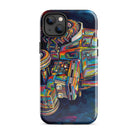 The Tractor Mugs Store iPhone 14 Plus Ford 6810 2WD | Splash Art Tough Case for iPhone® Quality Farmers Merch