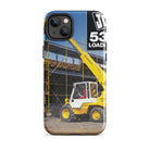 The Tractor Mugs Store iPhone 14 Plus JCB Loadall 530 Brochure | Tough Case for iPhone® Quality Farmers Merch