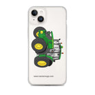 The Tractor Mugs Store iPhone 14 Plus John Deere 6120 M | Clear Case for iPhone® Quality Farmers Merch