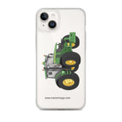 The Tractor Mugs Store iPhone 14 Plus John Deere 6125 R | Clear Case for iPhone® Quality Farmers Merch