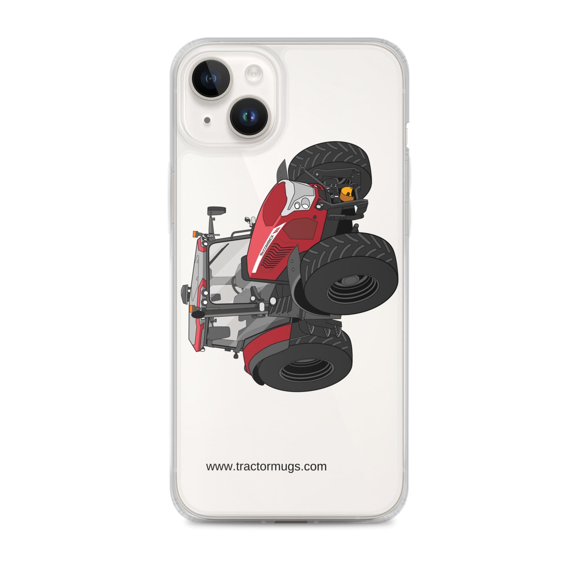 The Tractor Mugs Store iPhone 14 Plus McCormick X6 Vt Drive | Clear Case for iPhone® Quality Farmers Merch