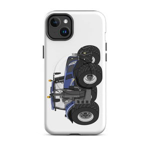The Tractor Mugs Store iPhone 14 Plus New Holland T8 435 | MagSafe® tough case for iPhone® Quality Farmers Merch