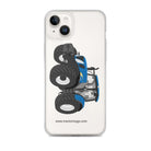The Tractor Mugs Store iPhone 14 Plus New Holland The 7040-1 | Clear Case for iPhone® Quality Farmers Merch