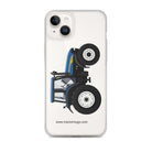 The Tractor Mugs Store iPhone 14 Plus New Holland TM 155 | Clear Case for iPhone® Quality Farmers Merch