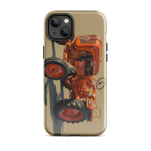 The Tractor Mugs Store iPhone 14 Plus Porsche Diesel A111 Oil Painting | Tough Case for iPhone® Quality Farmers Merch