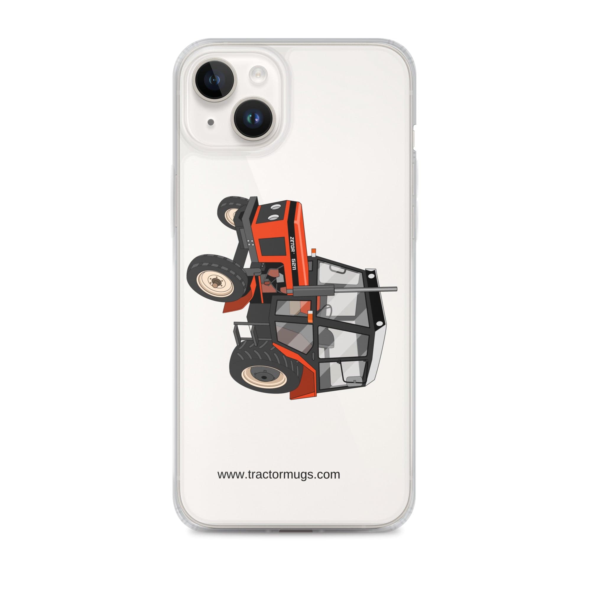 The Tractor Mugs Store iPhone 14 Plus Zetor 5211 | Clear Case for iPhone® Quality Farmers Merch