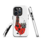 The Tractor Mugs Store iPhone 14 Pro 1994 Massey Ferguson 32 Combine Harvester | MagSafe® tough case for iPhone® Quality Farmers Merch