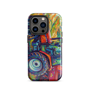 The Tractor Mugs Store iPhone 14 Pro CASE MX 130 | Splash Art Tough Case for iPhone® Quality Farmers Merch