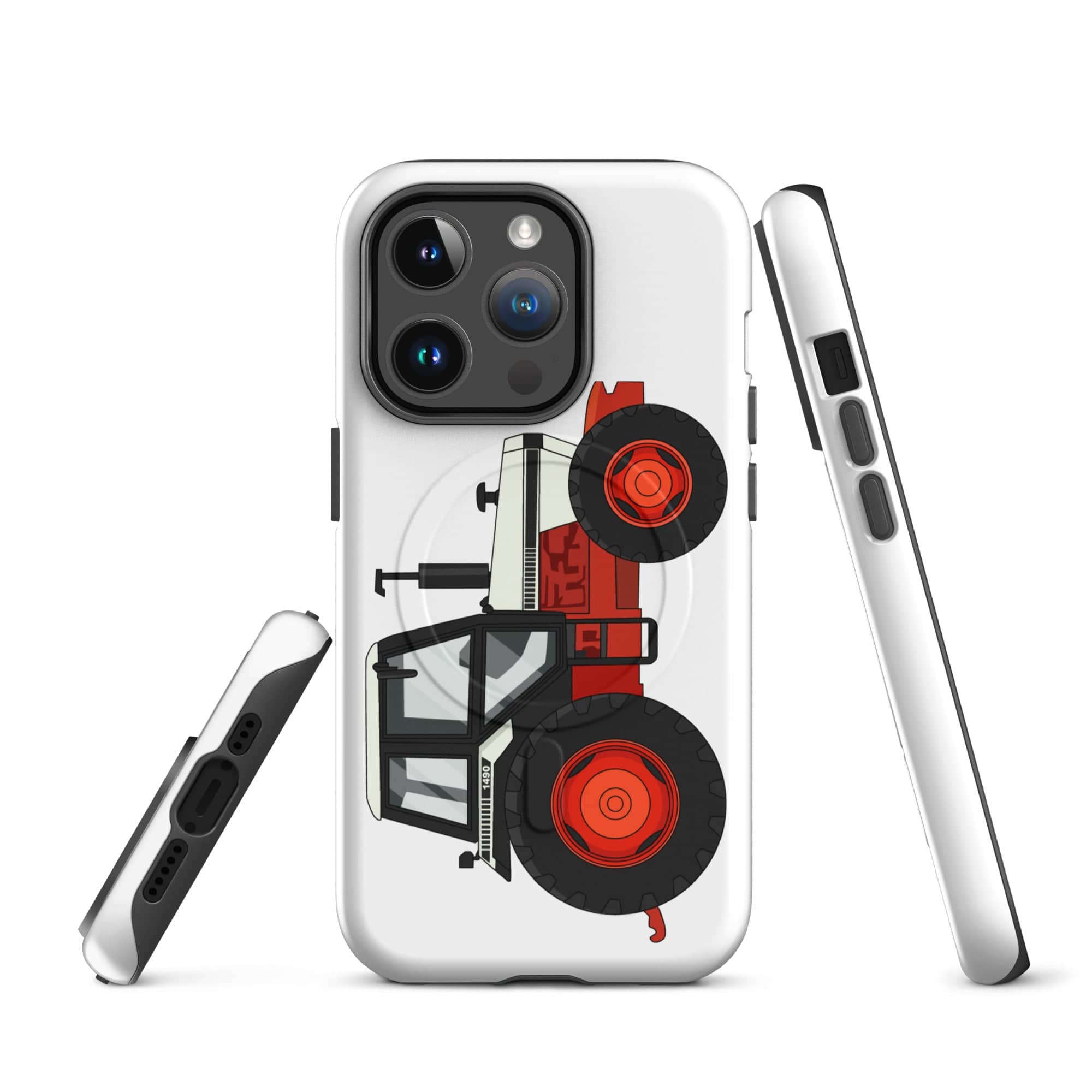 The Tractor Mugs Store iPhone 14 Pro David Brown 1490 4WD | MagSafe® tough case for iPhone® Quality Farmers Merch