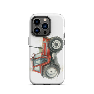 The Tractor Mugs Store iPhone 14 Pro FIAT 90-90 DT Watercolor | Tough Case for iPhone® Quality Farmers Merch