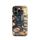 The Tractor Mugs Store iPhone 14 Pro Ford 5000 | Art Deco Tough Case for iPhone® Quality Farmers Merch