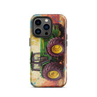 The Tractor Mugs Store iPhone 14 Pro John Deere 4755 Splash Art | Tough Case for iPhone® Quality Farmers Merch