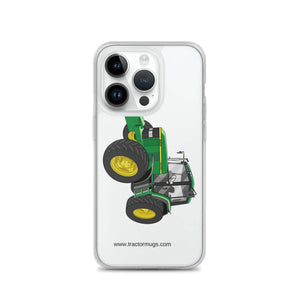 The Tractor Mugs Store iPhone 14 Pro John Deere 6900  |  Clear Case for iPhone® Quality Farmers Merch