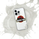 The Tractor Mugs Store iPhone 14 Pro JURASSIC FARM | Clear Case for iPhone® Quality Farmers Merch