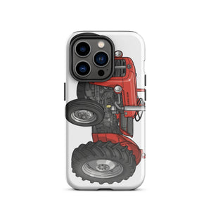 The Tractor Mugs Store iPhone 14 Pro Massey Ferguson 35X | Tough Case for iPhone® Quality Farmers Merch