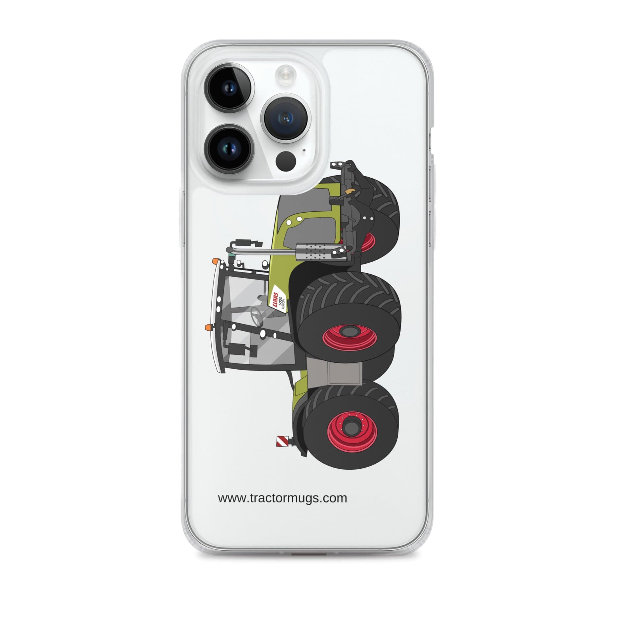 The Tractor Mugs Store iPhone 14 Pro Max Class Xerion 5000 Tractor VC | Clear Case for iPhone® Quality Farmers Merch