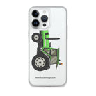 The Tractor Mugs Store iPhone 14 Pro Max Deutz DX 90 | Clear Case for iPhone® Quality Farmers Merch