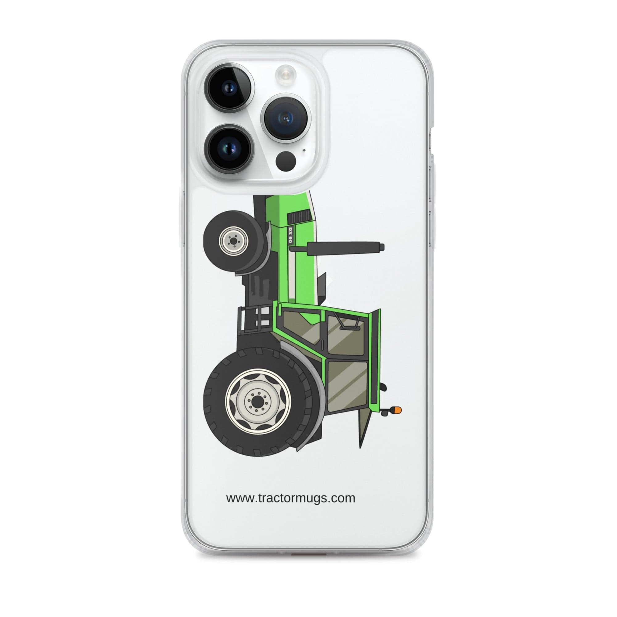 The Tractor Mugs Store iPhone 14 Pro Max Deutz DX 90 | Clear Case for iPhone® Quality Farmers Merch