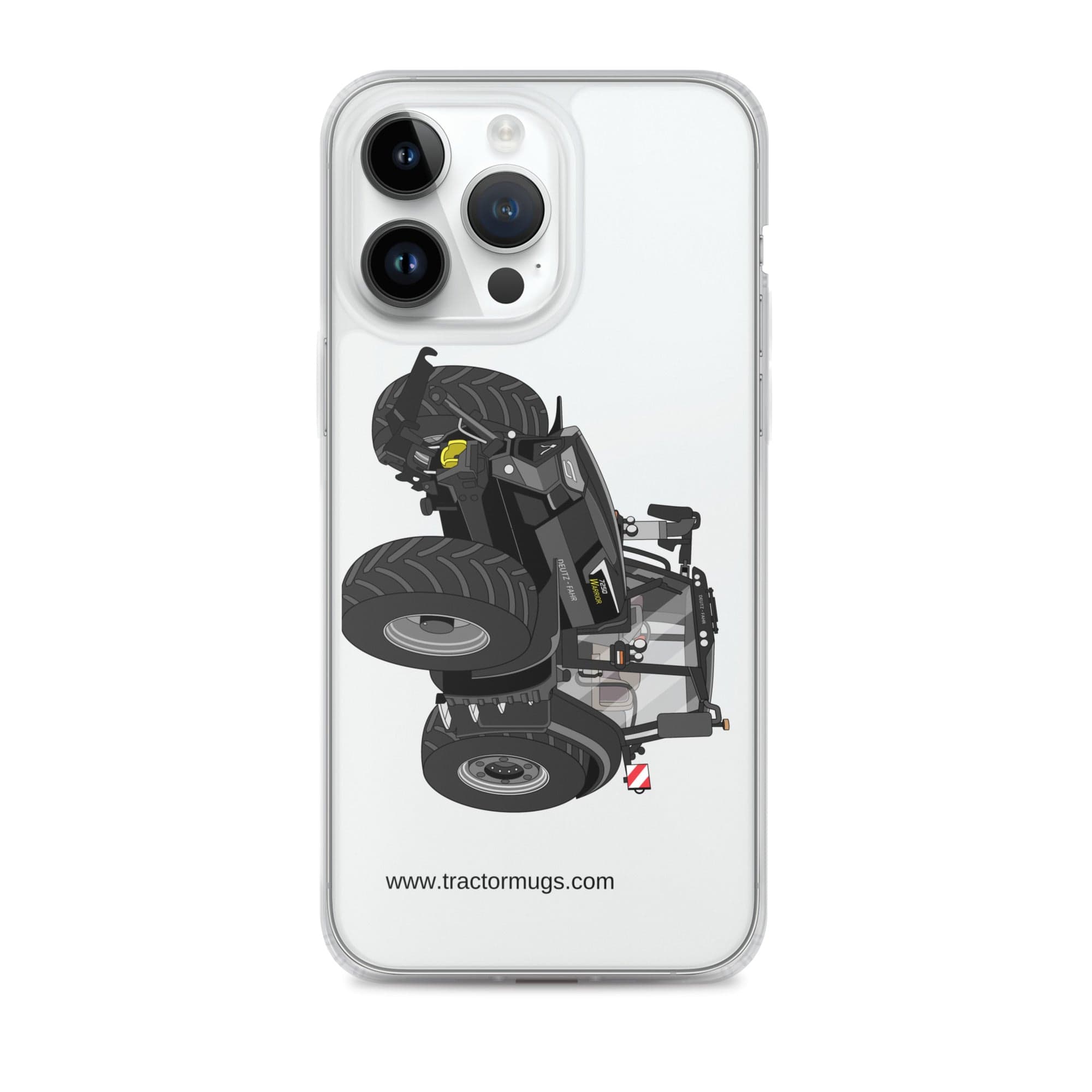 The Tractor Mugs Store iPhone 14 Pro Max Deutz-Fahr 7250 TTV Warrior Edition | Clear Case for iPhone® Quality Farmers Merch