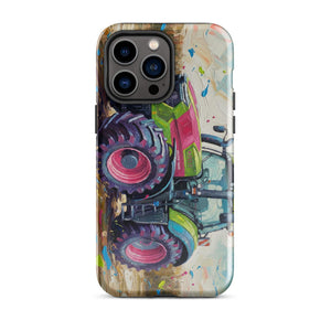 The Tractor Mugs Store iPhone 14 Pro Max Deutz-Fahr 9340 Splash Art | Tough Case for iPhone® Quality Farmers Merch