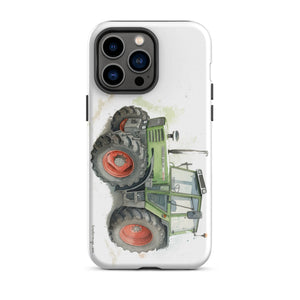 The Tractor Mugs Store iPhone 14 Pro Max Fendt 308 LSA 4WD Watercolor | Tough Case for iPhone® Quality Farmers Merch
