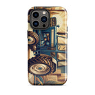 The Tractor Mugs Store iPhone 14 Pro Max Ford 5000 | Art Deco Tough Case for iPhone® Quality Farmers Merch