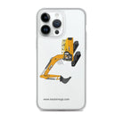 The Tractor Mugs Store iPhone 14 Pro Max JCB 370 LC | Clear Case for iPhone® Quality Farmers Merch