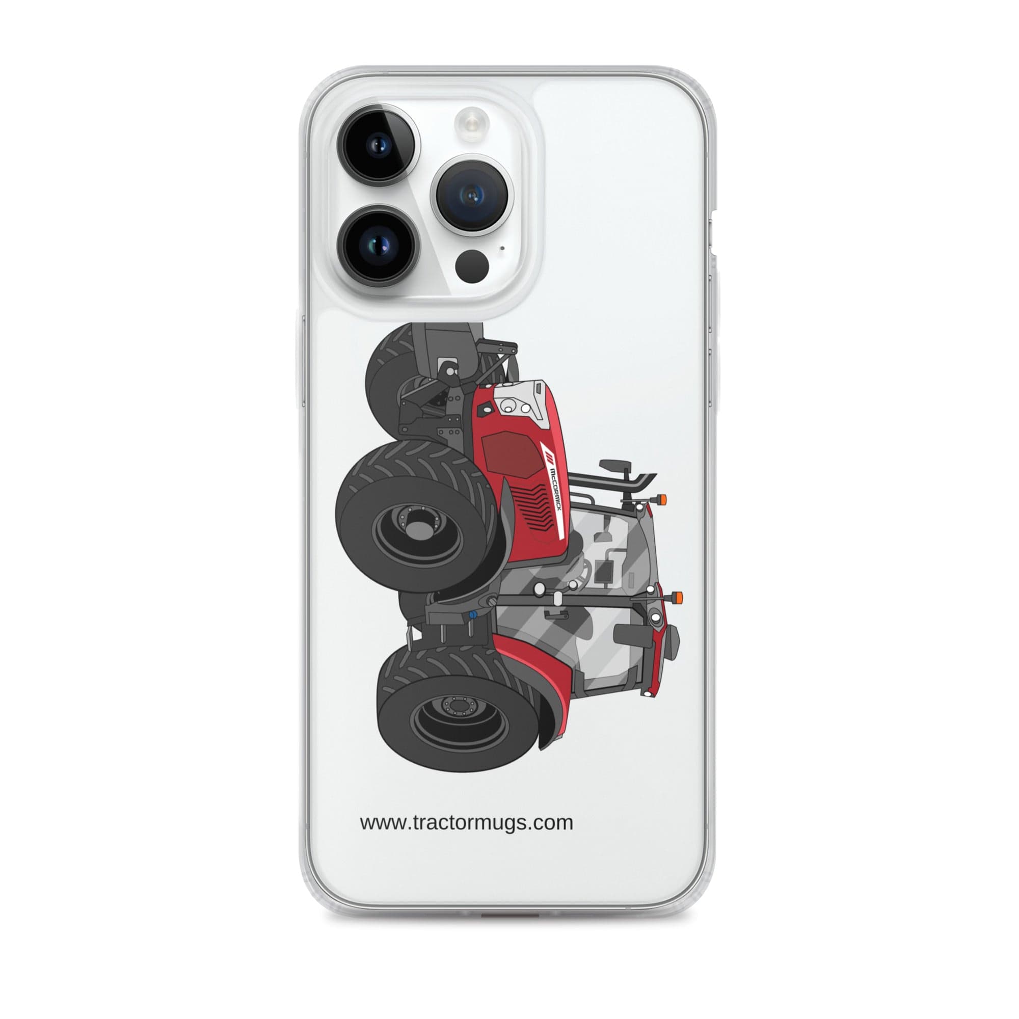 The Tractor Mugs Store iPhone 14 Pro Max McCormick X6 414 | Clear Case for iPhone® Quality Farmers Merch