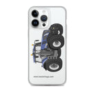 The Tractor Mugs Store iPhone 14 Pro Max New Holland T8 435 | Clear Case for iPhone® Quality Farmers Merch