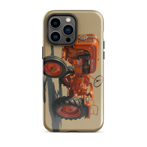 The Tractor Mugs Store iPhone 14 Pro Max Porsche Diesel A111 Oil Painting | Tough Case for iPhone® Quality Farmers Merch