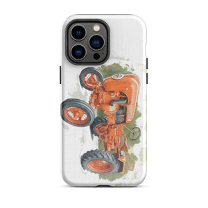 The Tractor Mugs Store iPhone 14 Pro Max Porsche Diesel A111 Watercolor | Tough Case for iPhone® Quality Farmers Merch