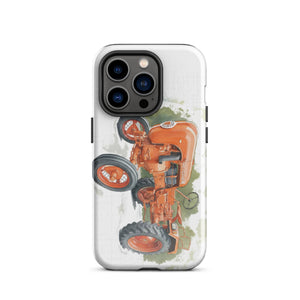 The Tractor Mugs Store iPhone 14 Pro Porsche Diesel A111 Watercolor | Tough Case for iPhone® Quality Farmers Merch