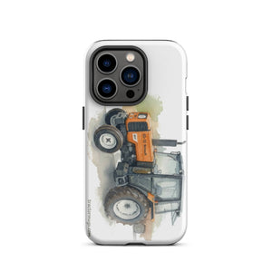 The Tractor Mugs Store iPhone 14 Pro Renault 65-32 MX Watercolor | Tough Case for iPhone® Quality Farmers Merch