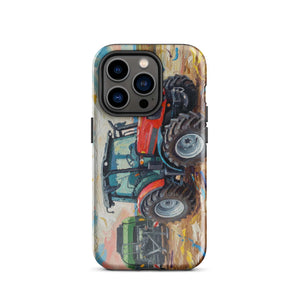 The Tractor Mugs Store iPhone 14 Pro SAME Dorado Natural 70 (Stage V) Splash Art | Tough Case for iPhone® Quality Farmers Merch