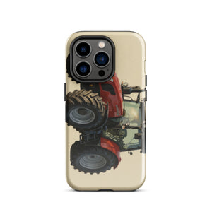 The Tractor Mugs Store iPhone 14 Pro SAME Explorer 105 (Stage V) Oil Painting | Tough Case for iPhone® Quality Farmers Merch