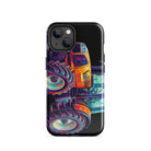 The Tractor Mugs Store iPhone 14 Renault Atles 926 | Splash Art Tough Case for iPhone® Quality Farmers Merch