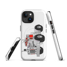 The Tractor Mugs Store iPhone 15 Big Bud Tractor | MagSafe® tough case for iPhone® Quality Farmers Merch