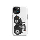 The Tractor Mugs Store iPhone 15 Case IH 195 CVX Black | MagSafe® tough case for iPhone® Quality Farmers Merch