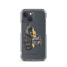 The Tractor Mugs Store iPhone 15 Challenger NT765A Crawler | Clear Case for iPhone® Quality Farmers Merch
