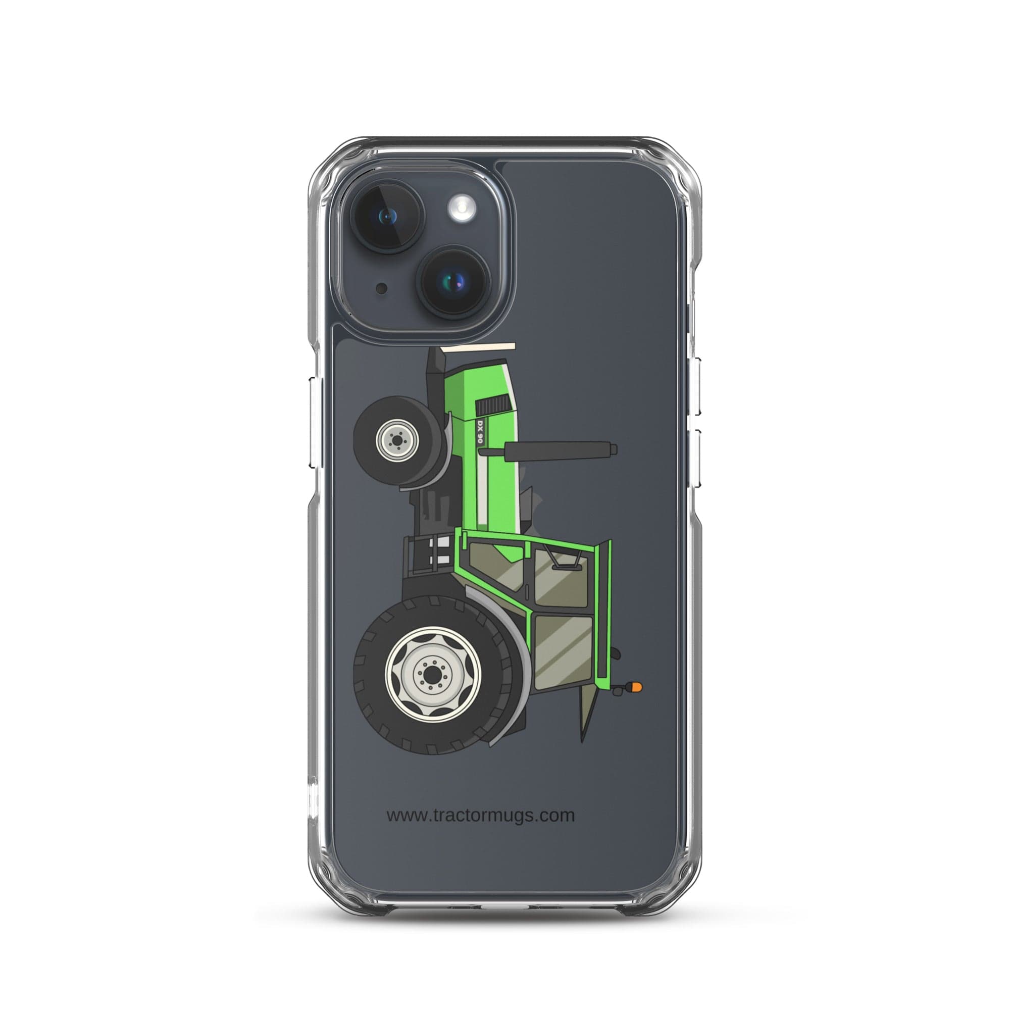 The Tractor Mugs Store iPhone 15 Deutz DX 90 | Clear Case for iPhone® Quality Farmers Merch