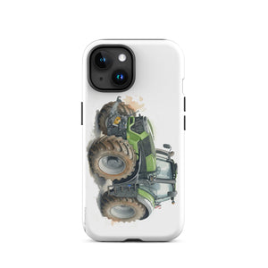 The Tractor Mugs Store iPhone 15 Deutz-Fahr 9340 Watercolor | Tough Case for iPhone® Quality Farmers Merch