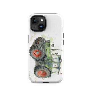 The Tractor Mugs Store iPhone 15 Fendt 308 LSA 4WD Watercolor | Tough Case for iPhone® Quality Farmers Merch