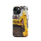 The Tractor Mugs Store iPhone 15 JCB 3C II Advert  | Tough Case for iPhone® Quality Farmers Merch